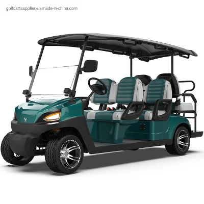 Application de la technologie des véhicules routiers Plus comme une voiture Livraison rapide Meilleure vente en stock Kinghike Meilleur chariot de golf électrique