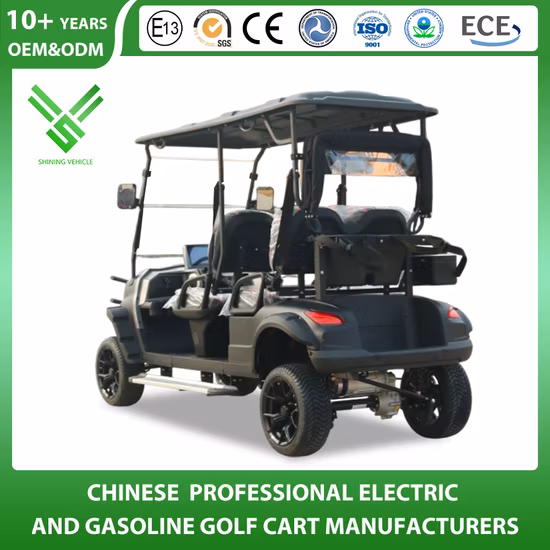 Voiture de golf utilitaire électrique Patrol 4 places ou 5 places